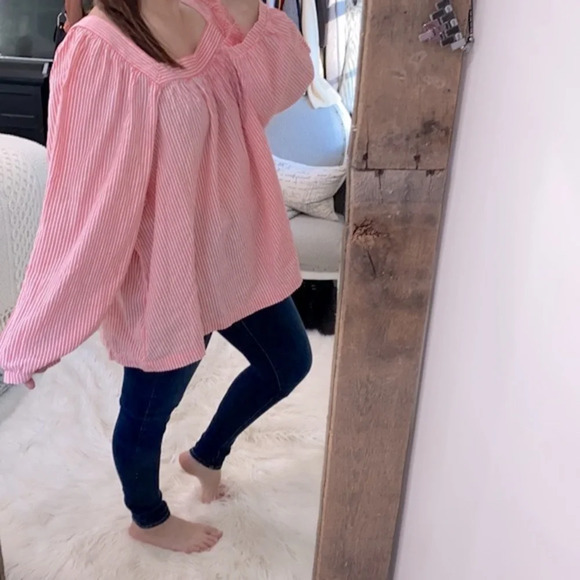 Terra & Sky striped top size 4X - Picture 2 of 5